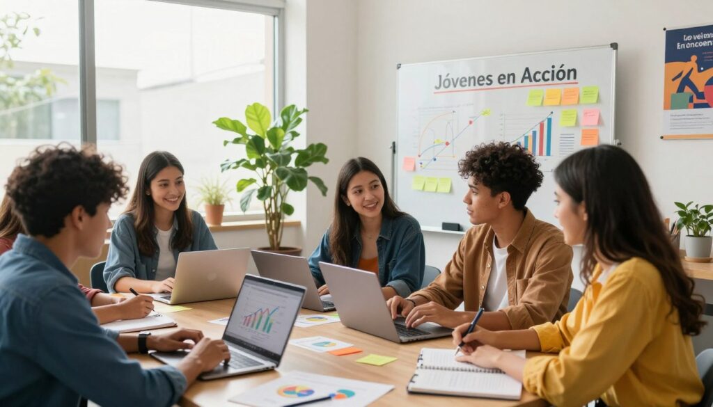 Jóvenes en Acción beneficios económicos